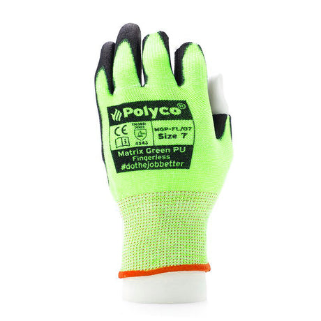 Polyco Matrix MGP-FL Men Fingerless Glove Cut Resistant Level 5