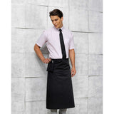 Premiere PR156 Unisex Bistro Waist Apron Black