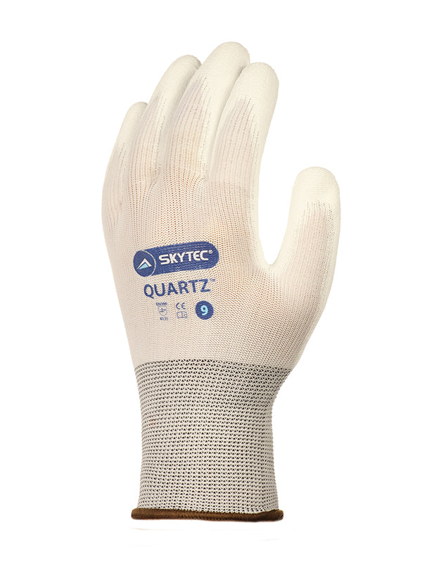 Skytec Quartz Glove White Pu Coated Palm 4.1.3.1