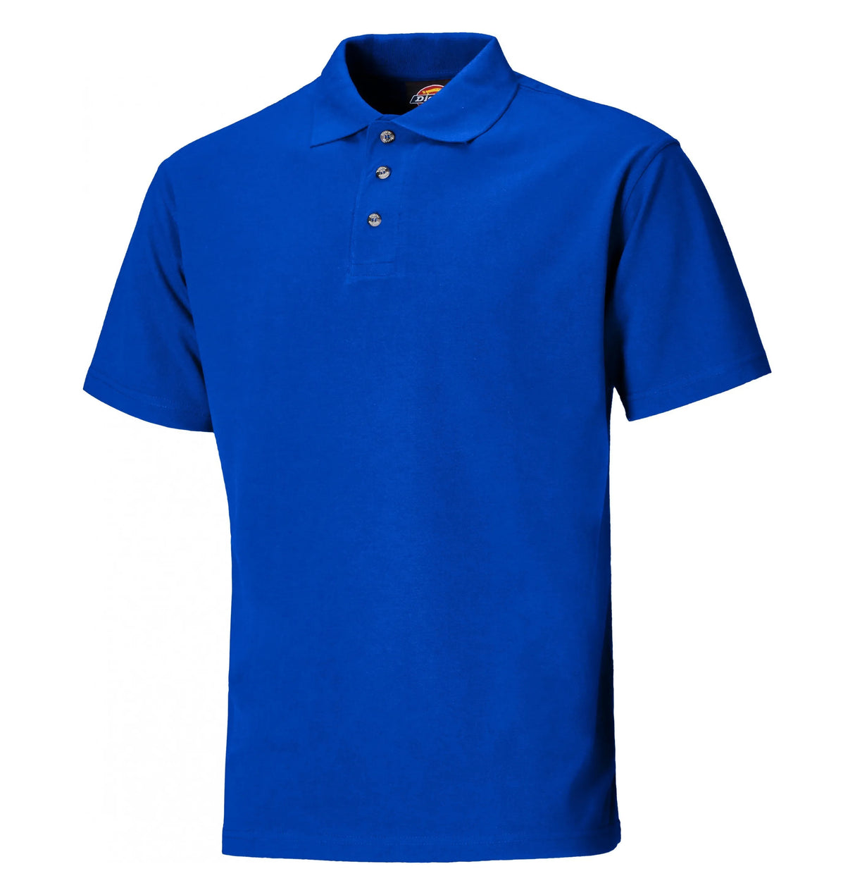 Dickies SH21220 Men Polo Shirt Polycotton Short Sleeve Royal Blue