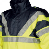 Sioen Skollfield 209A Hi Vis Waterproof 2 In 1 Jacket and Bodywarmer Work Parka