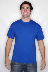 Fruit of the Loom SS6 Cotton Value T-Shirt Blue