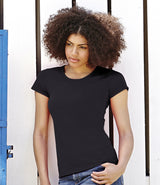 Fruit of the Loom SS77 Ladies Fit Value T-Shirt Black