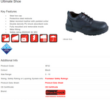 Blackrock Ultimate Unisex S3 Safety Shoe