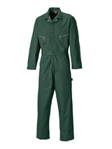Dickies WD4879 Men Deluxe Overall Polycotton Coverall Green, Size - 38"