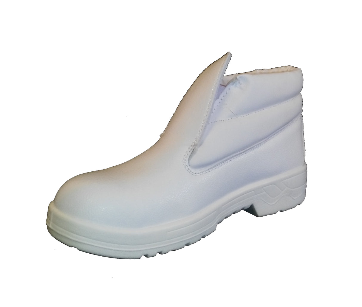 Beeswift Beaver Click Slip-On Antistatic White Safety Chukka Boot